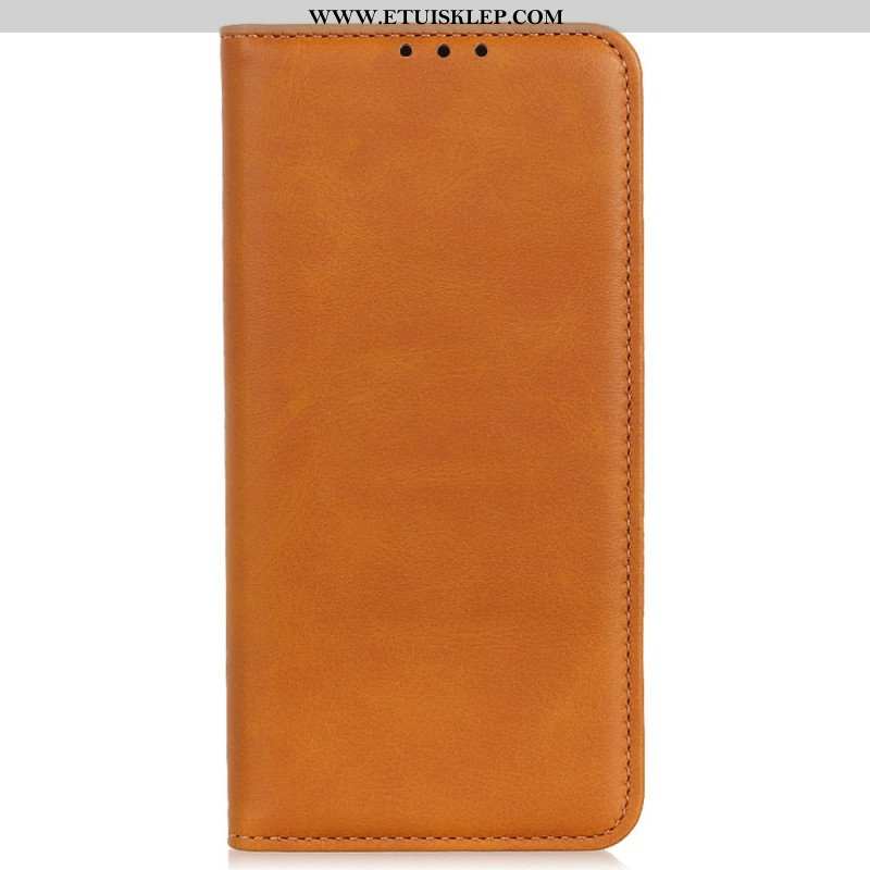 Etui Na Telefon do Moto G73 5G Etui Folio Elegancka Dwoina Skórzana